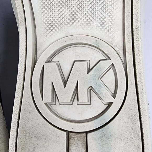 Michael Kors Womens Slip-On Sneakers With Rhinestone Snake Print Size 9.5M - Picture 7 of 11